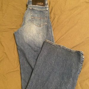 7FAMK Wide Leg Jeans $175 size 27x35